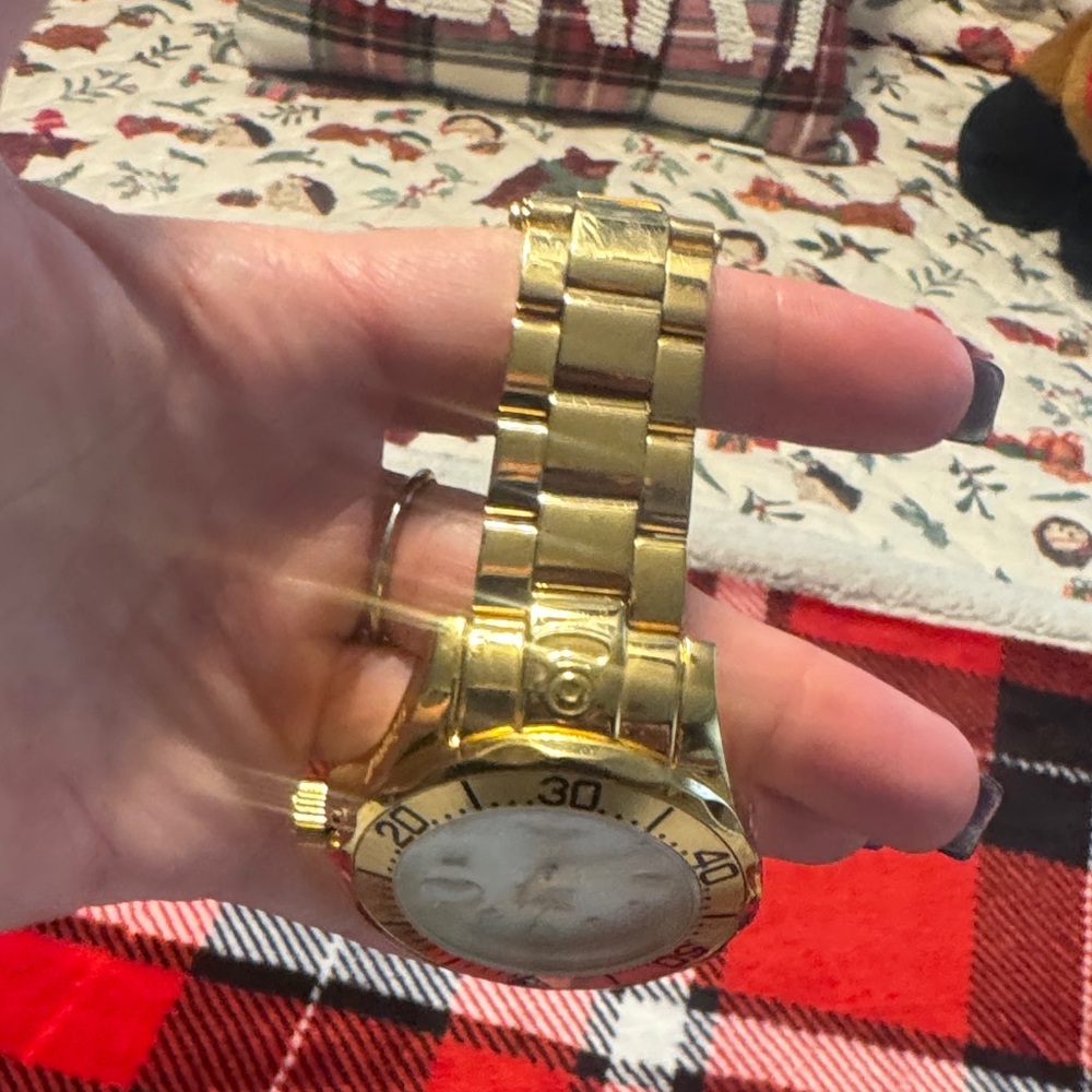 Invicta Gold and White Grand Diver Watch - Picture 4 of 6